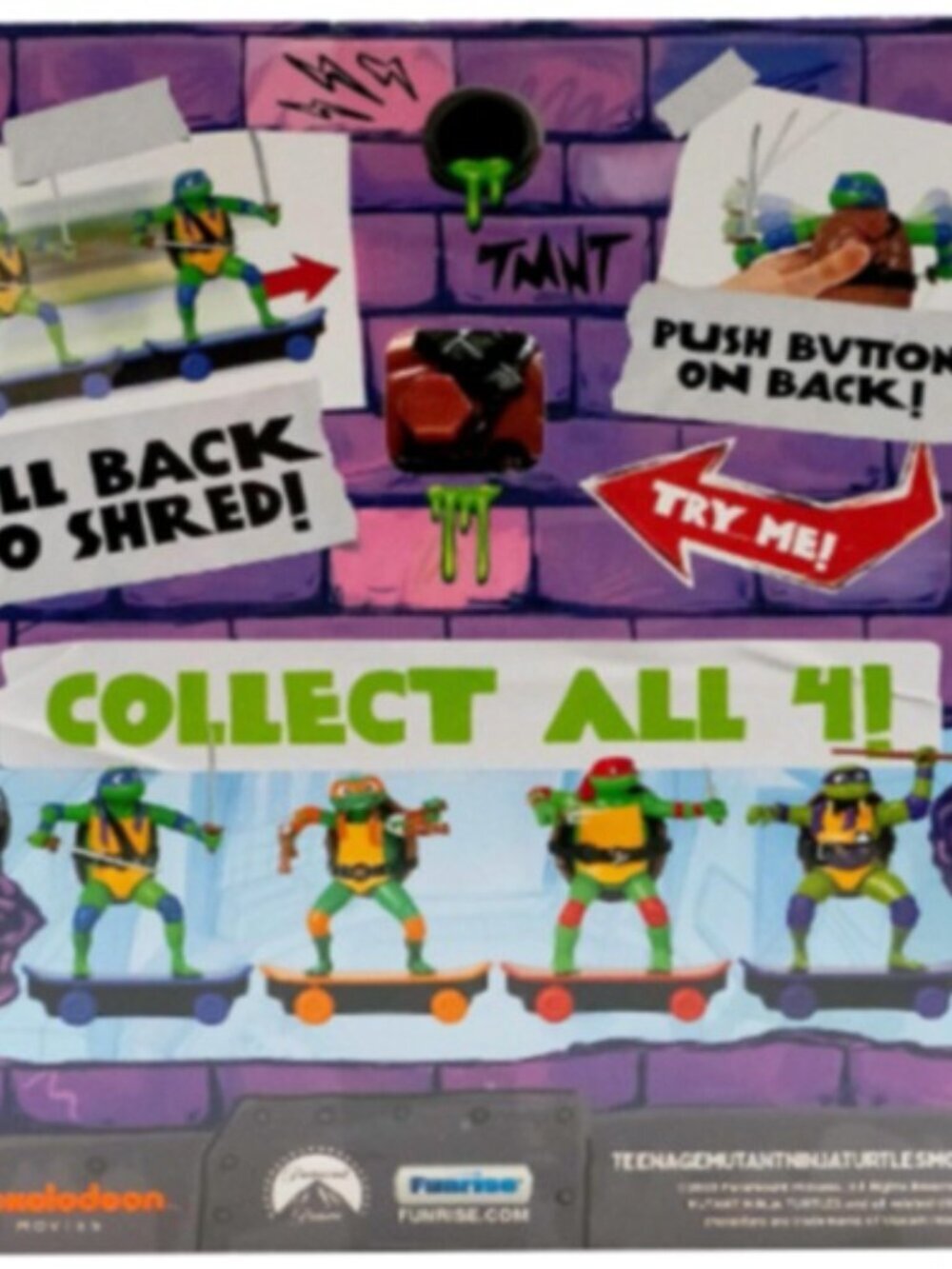 Teenage Mutant Ninja Turtles Mutant Mayhem - Sewer Shredders - Raph - 5 Inch - Picture 3 of 3